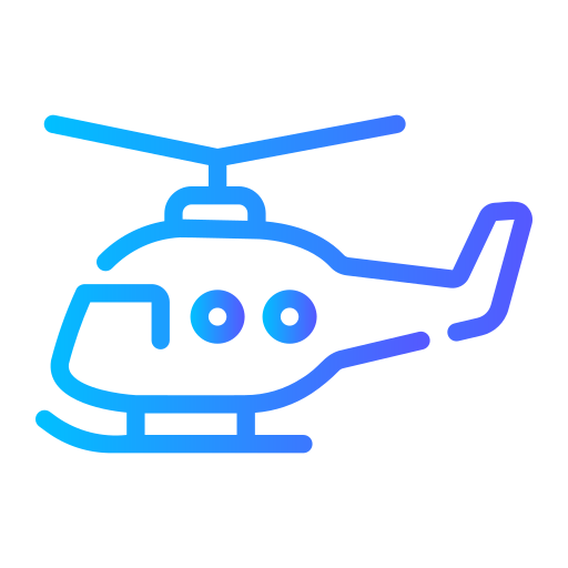 helicóptero icono gratis