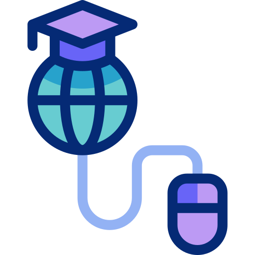Online learning free icon Online learning free icon