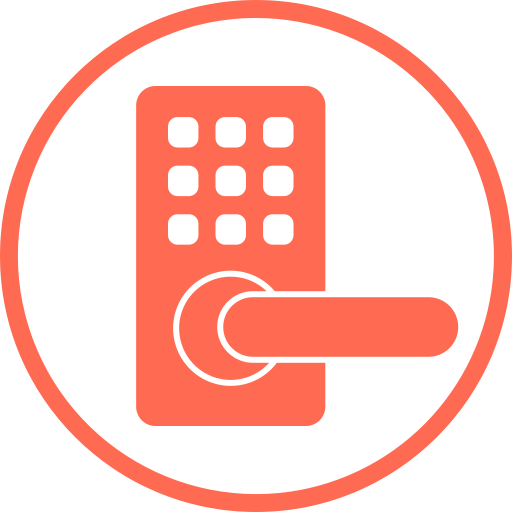 Digital door free icon
