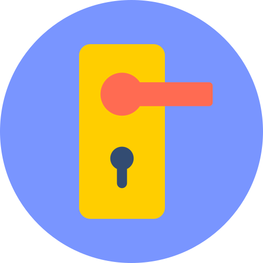 serrure de porte Icône gratuit serrure de porte Icône gratuit