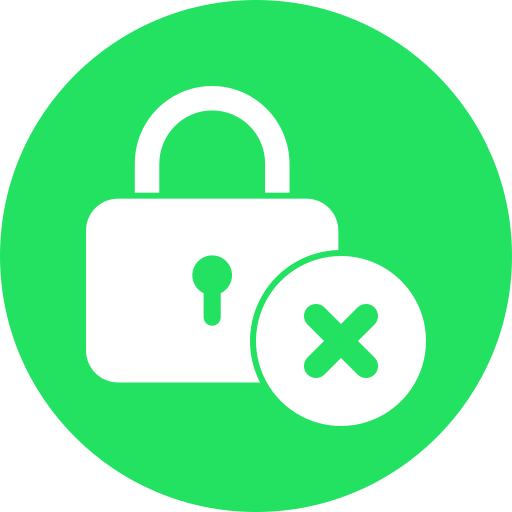 Lock free icon