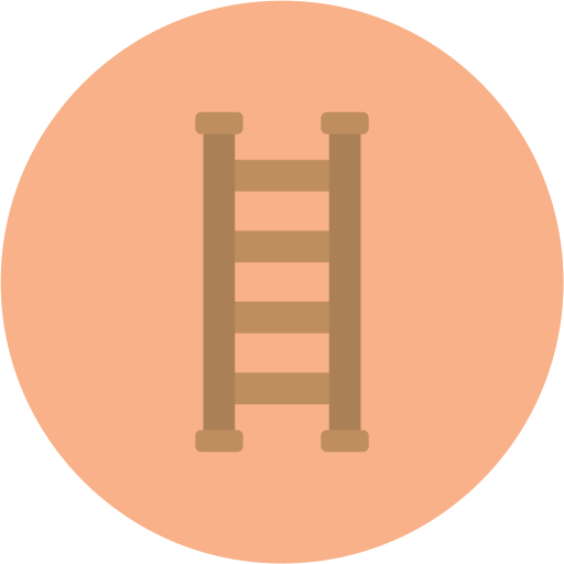 Step ladder free icon Step ladder free icon