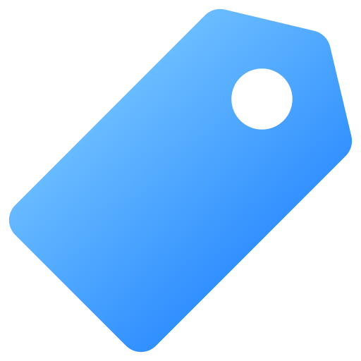 etiqueta icono gratis