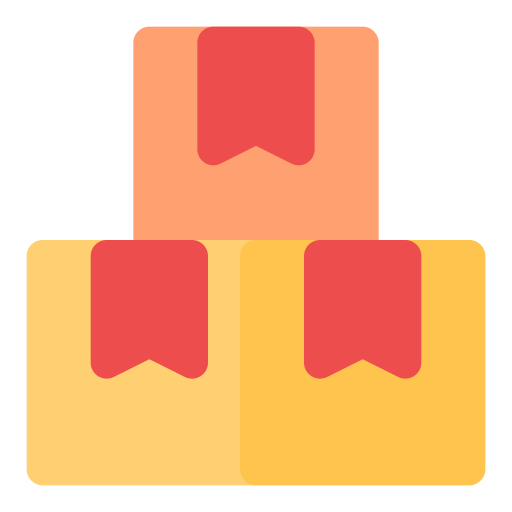 Boxes free icon