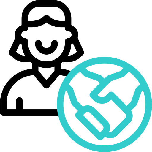 médiateur Icône gratuit