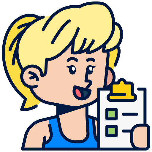 Personal trainer free icon
