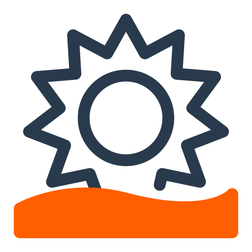 sol grátis ícone