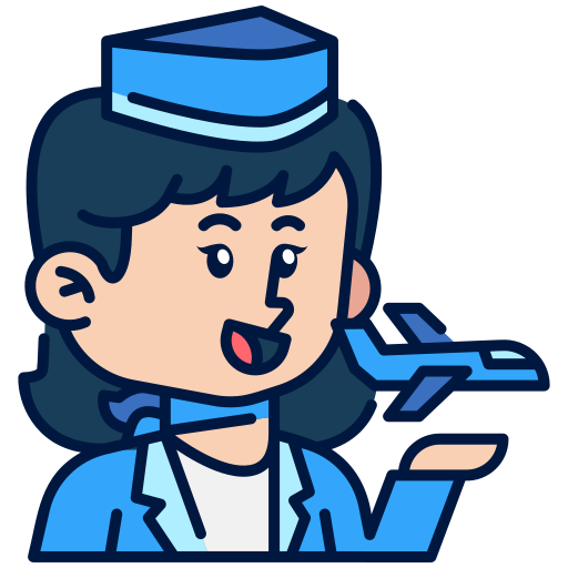 azafata icono gratis