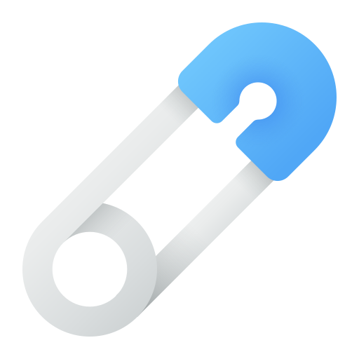 pin de bebé icono gratis