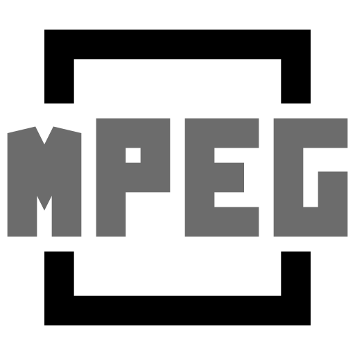 mpeg icono gratis