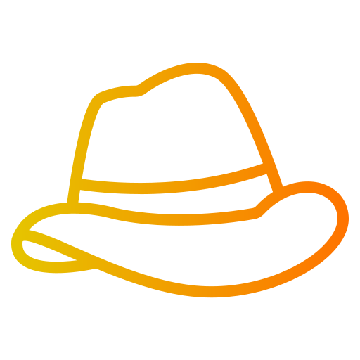 sombrero de vaquero icono gratis