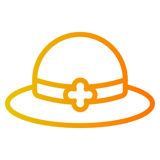 sombrero de señora icono gratis