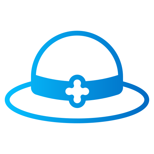 sombrero de señora icono gratis