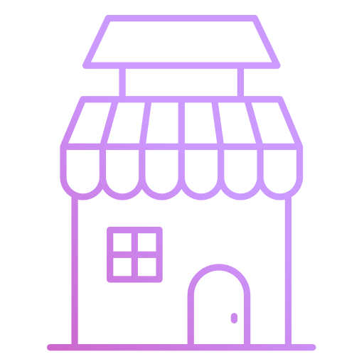 tienda de calle icono gratis