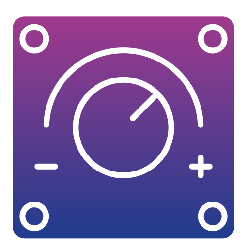 regulador de intensidad icono gratis