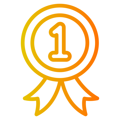 primera medalla icono gratis
