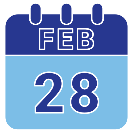 28 février Icône gratuit 28 février Icône gratuit