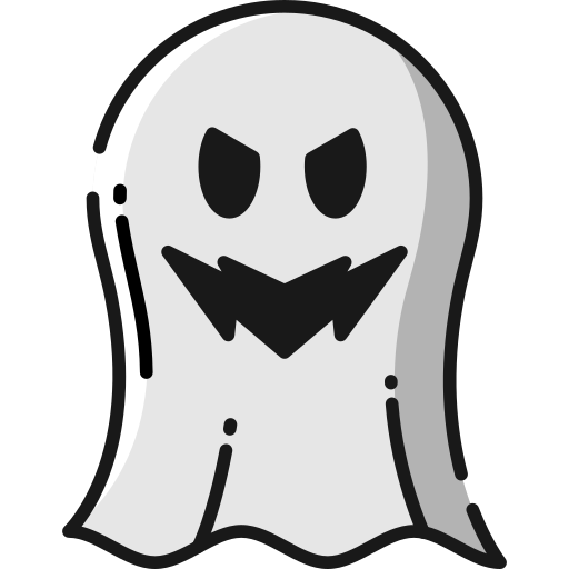 disfraz de fantasma icono gratis