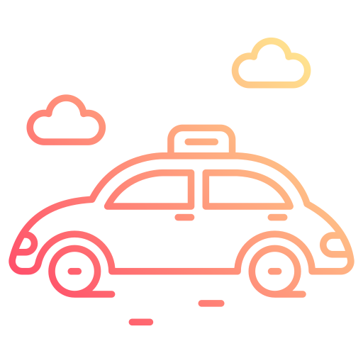 táxi grátis ícone táxi grátis ícone