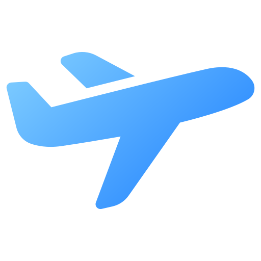 Airplane free icon