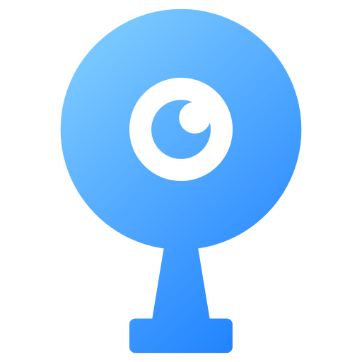 cámara web icono gratis