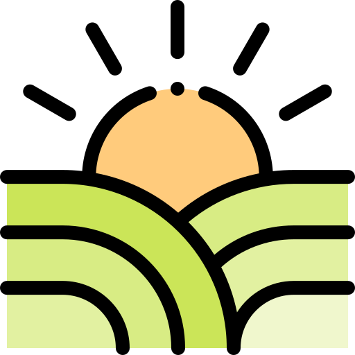 Farming and gardening Detailed Rounded Lineal color icon