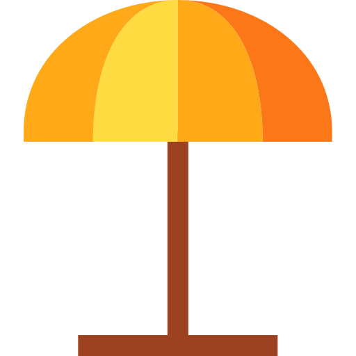 Beach Basic Straight Flat icon