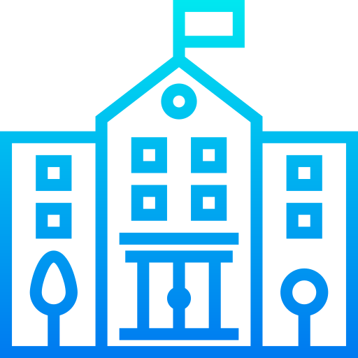 Architecture and city srip Gradient icon