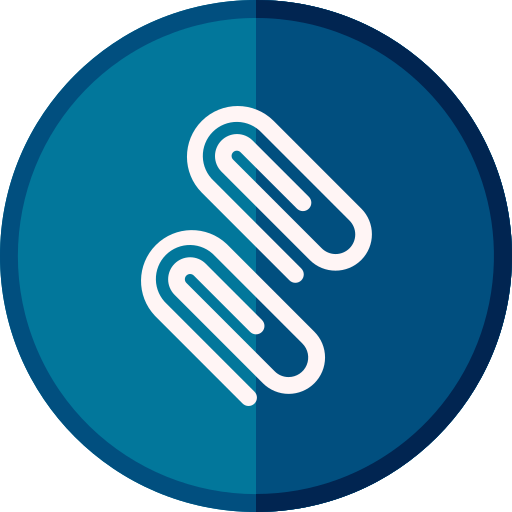 Paper clip free icon