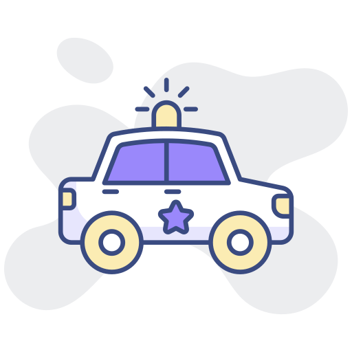 polizeiauto kostenlos Icon polizeiauto kostenlos Icon