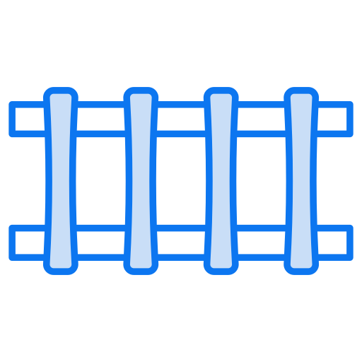 vía ferroviaria icono gratis