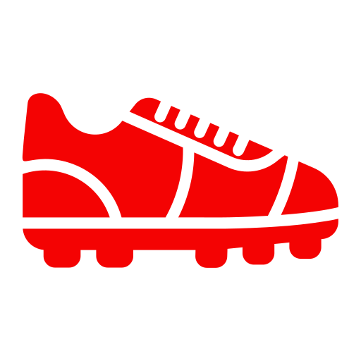 zapato de fútbol icono gratis