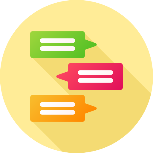 Chat bubble free icon