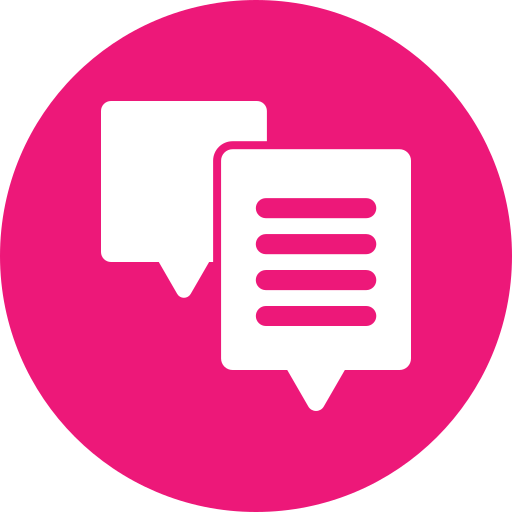 Chat bubble free icon