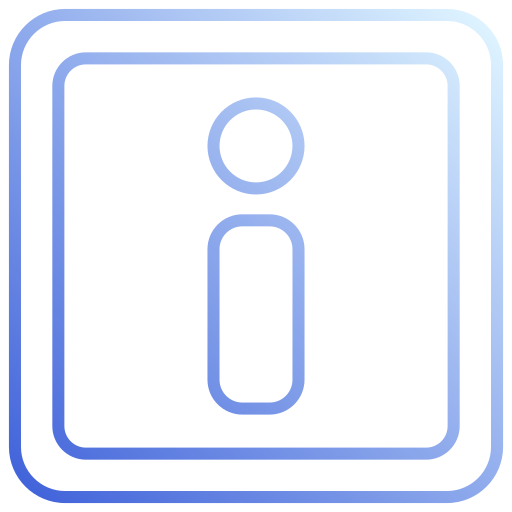 informations Icône gratuit