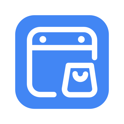 calendario de compras icono gratis