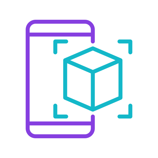 realidad aumentada icono gratis