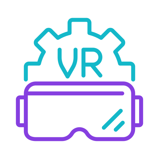 diseño de realidad virtual icono gratis
