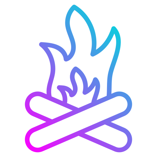 hoguera icono gratis