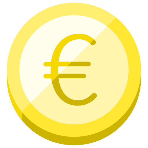 euro icono gratis