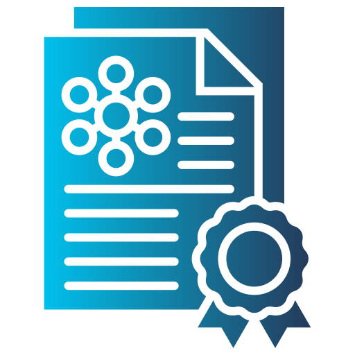 certificado icono gratis