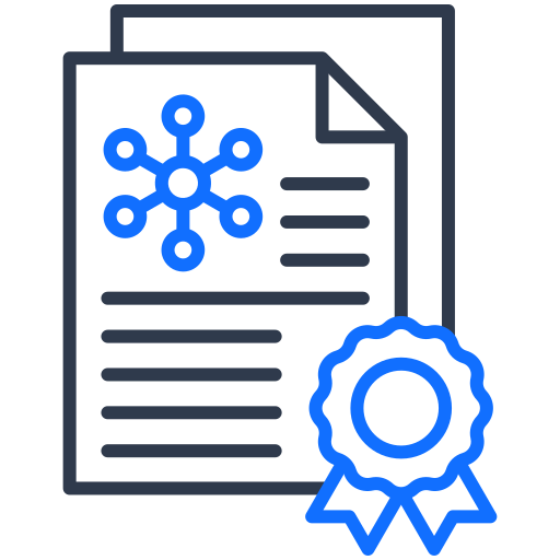 certificado icono gratis