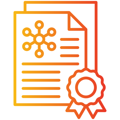 certificado icono gratis