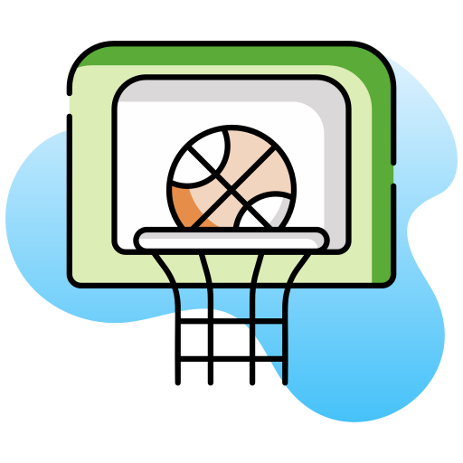 red de baloncesto icono gratis