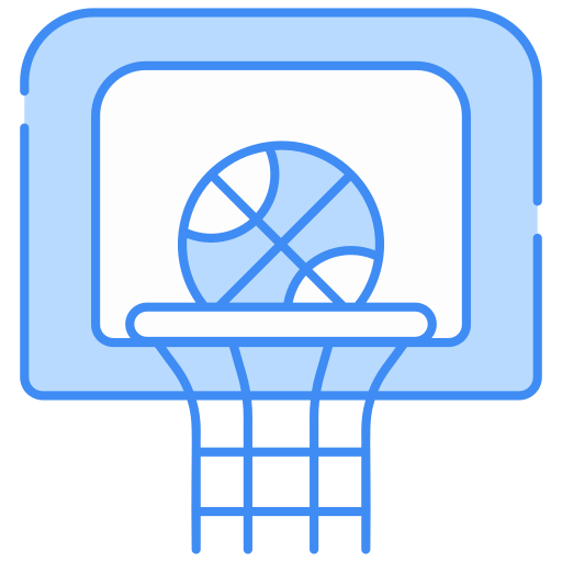 red de baloncesto icono gratis