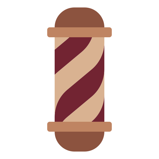 Barber pole free icon Barber pole free icon