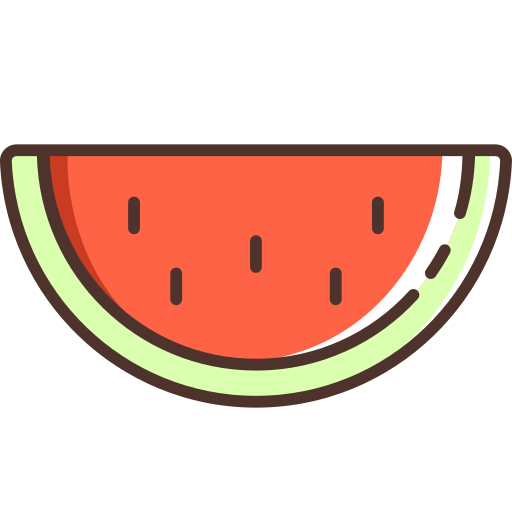 sandía icono gratis