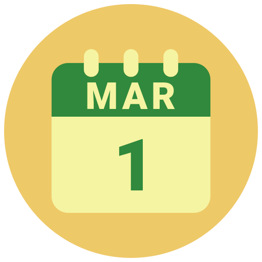 marzo icono gratis