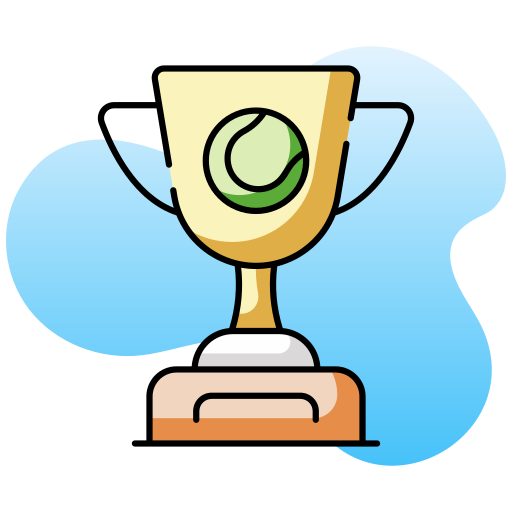 trophée de tennis Icône gratuit trophée de tennis Icône gratuit