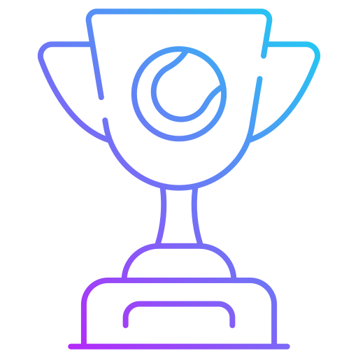 trofeo de tenis icono gratis